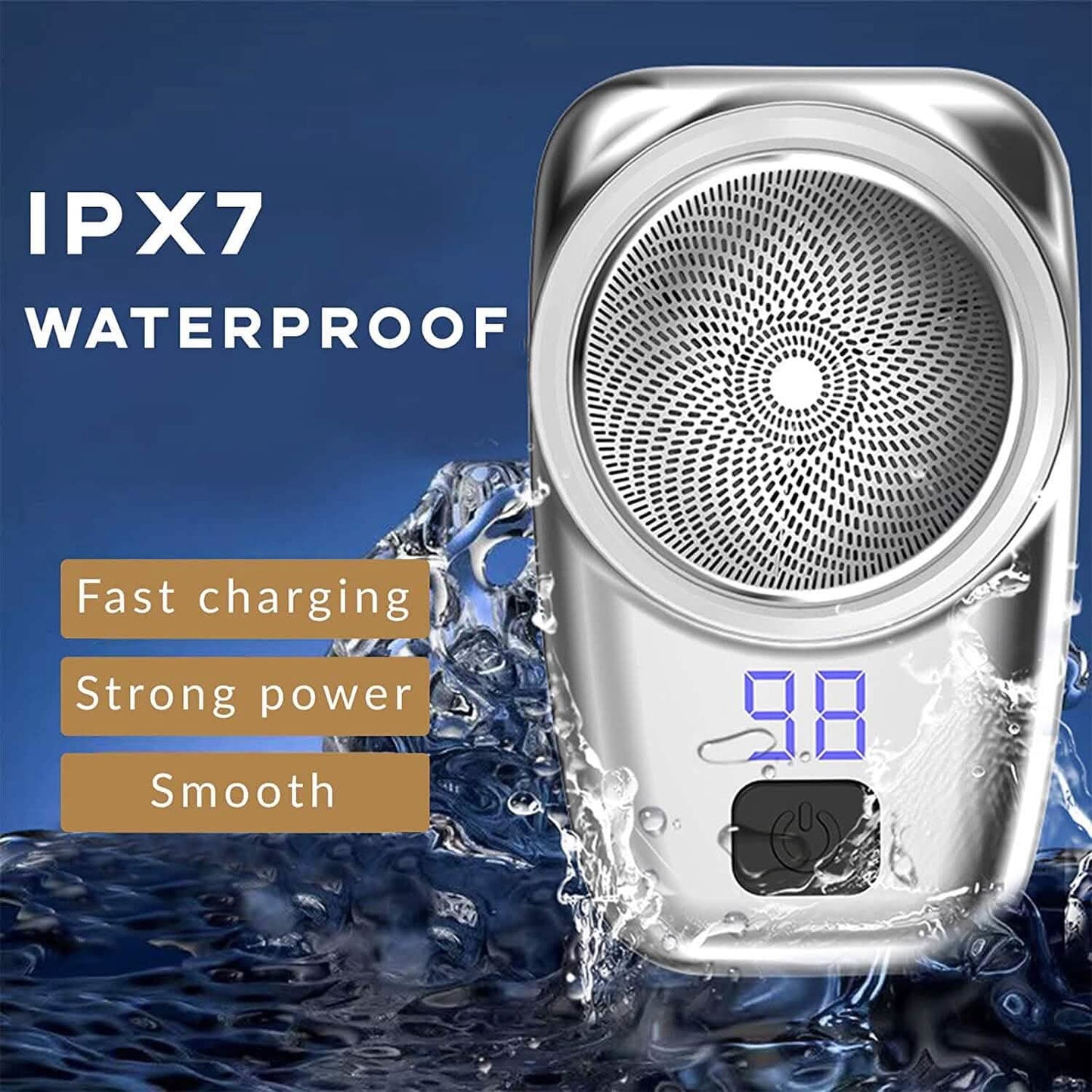 Pocket Size Shaver Wet and Dry Mens Razor DailySale