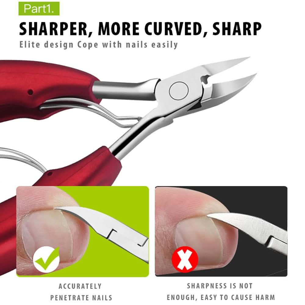 Podiatry Toe Nail Clippers for Thick/Heavy Duty Nails DailySale
