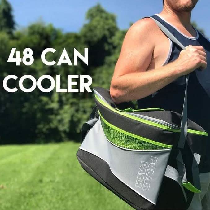 Polar Pack Extra Large 48 Can Insulated Collapsible Cooler Bag - Assorted Colors DailySale