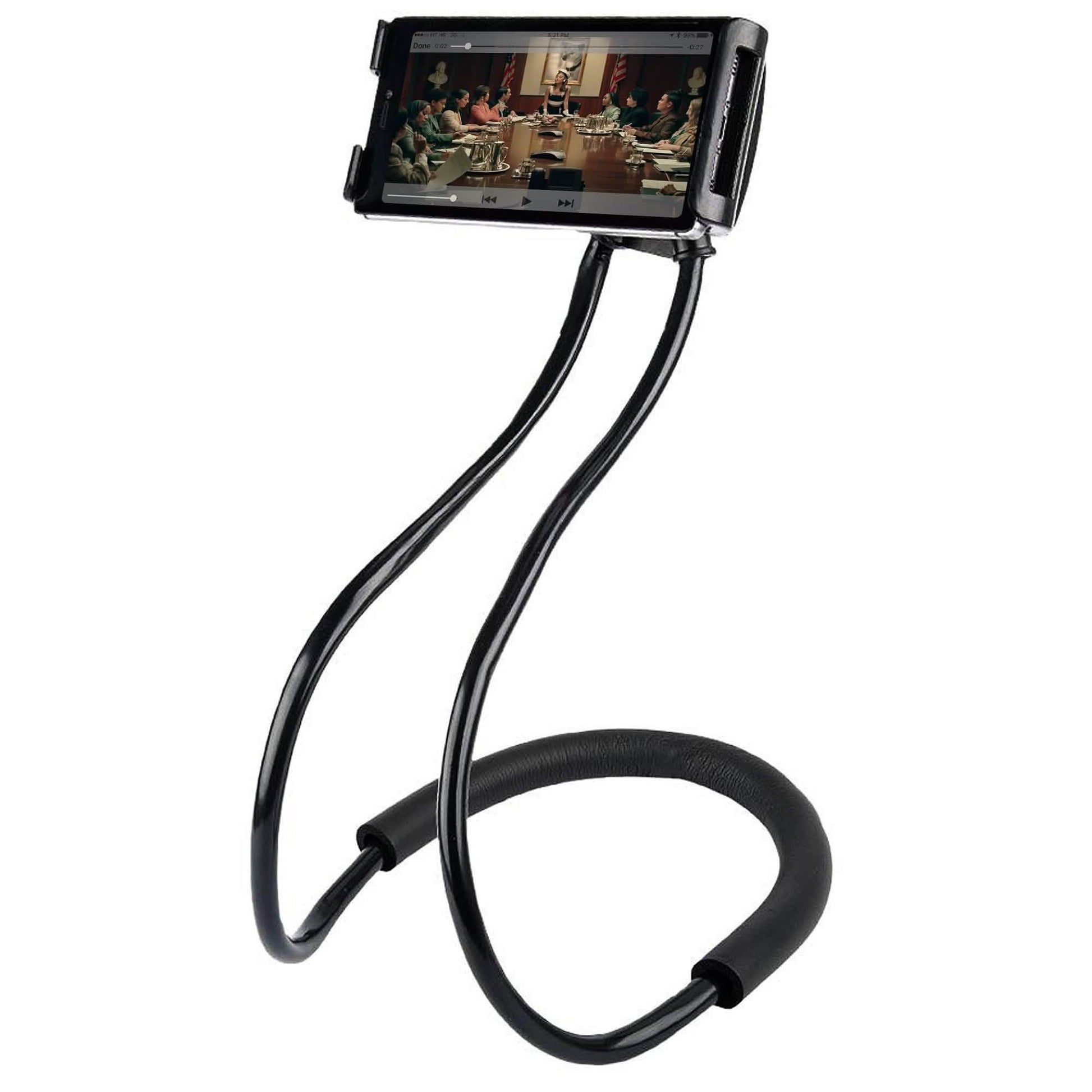 Polaroid FlexiblNeck Phone Holder, Gooseneck Hands Free Smartphone Mount - Adjustable Selfie Stick DailySale