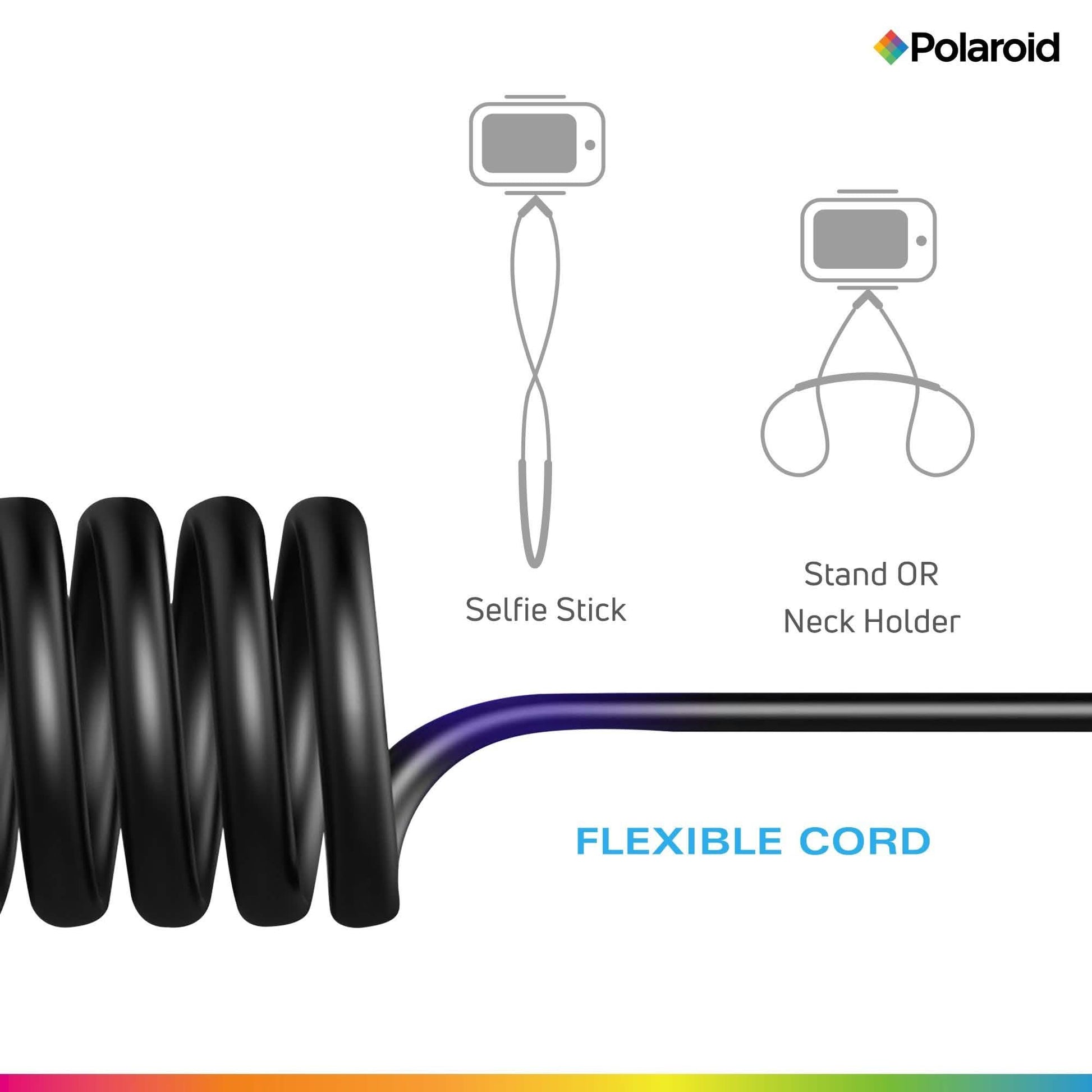 Polaroid FlexiblNeck Phone Holder, Gooseneck Hands Free Smartphone Mount - Adjustable Selfie Stick DailySale