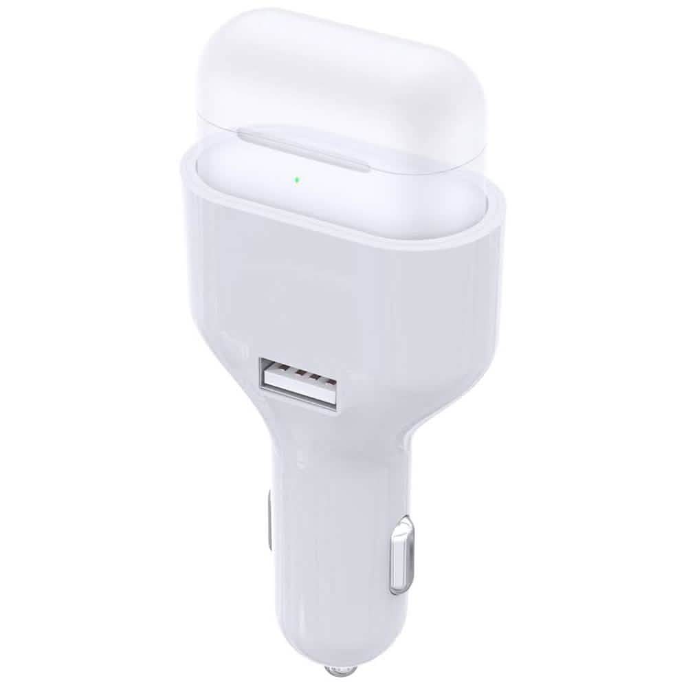 Poleet Car Charger With Charging Adapter for AirPods 1 and 2 DailySale