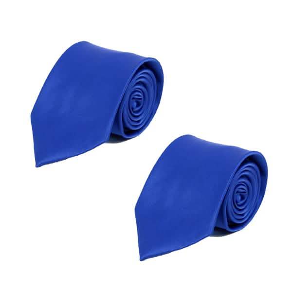 Poly Solid Satin Tie DailySale