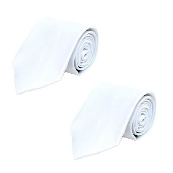 Poly Solid Satin Tie DailySale