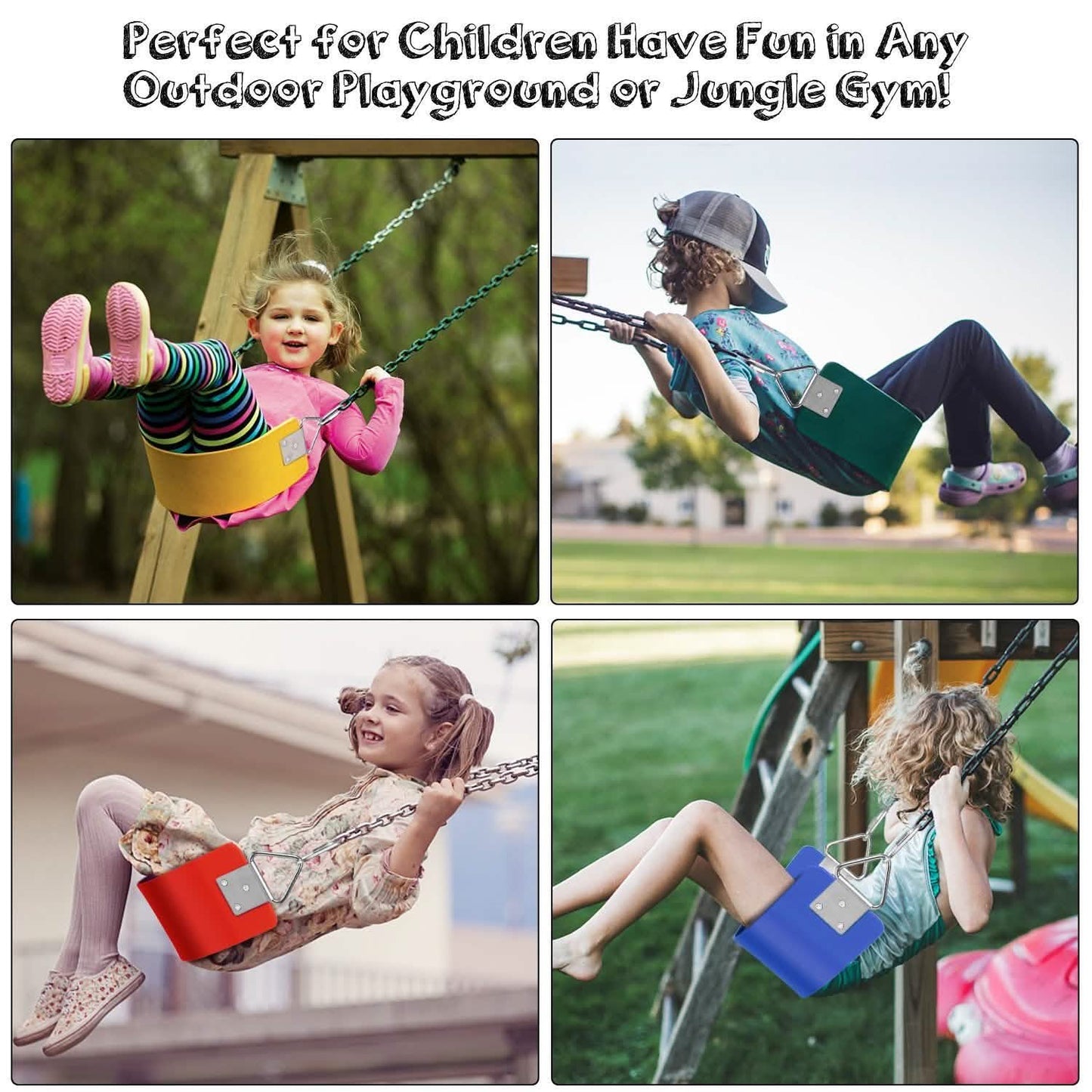 Polymer Green Swing Belt Sea Flexible Rubber DailySale