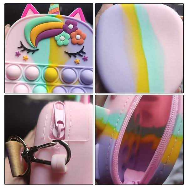 Pop Unicorn Purse Fidget Toys For Girls DailySale