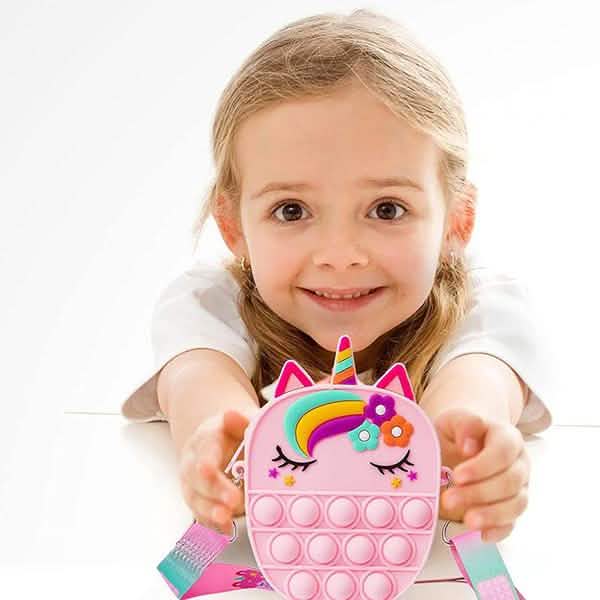 Pop Unicorn Purse Fidget Toys For Girls DailySale