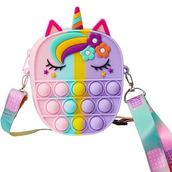 Pop Unicorn Purse Fidget Toys For Girls DailySale