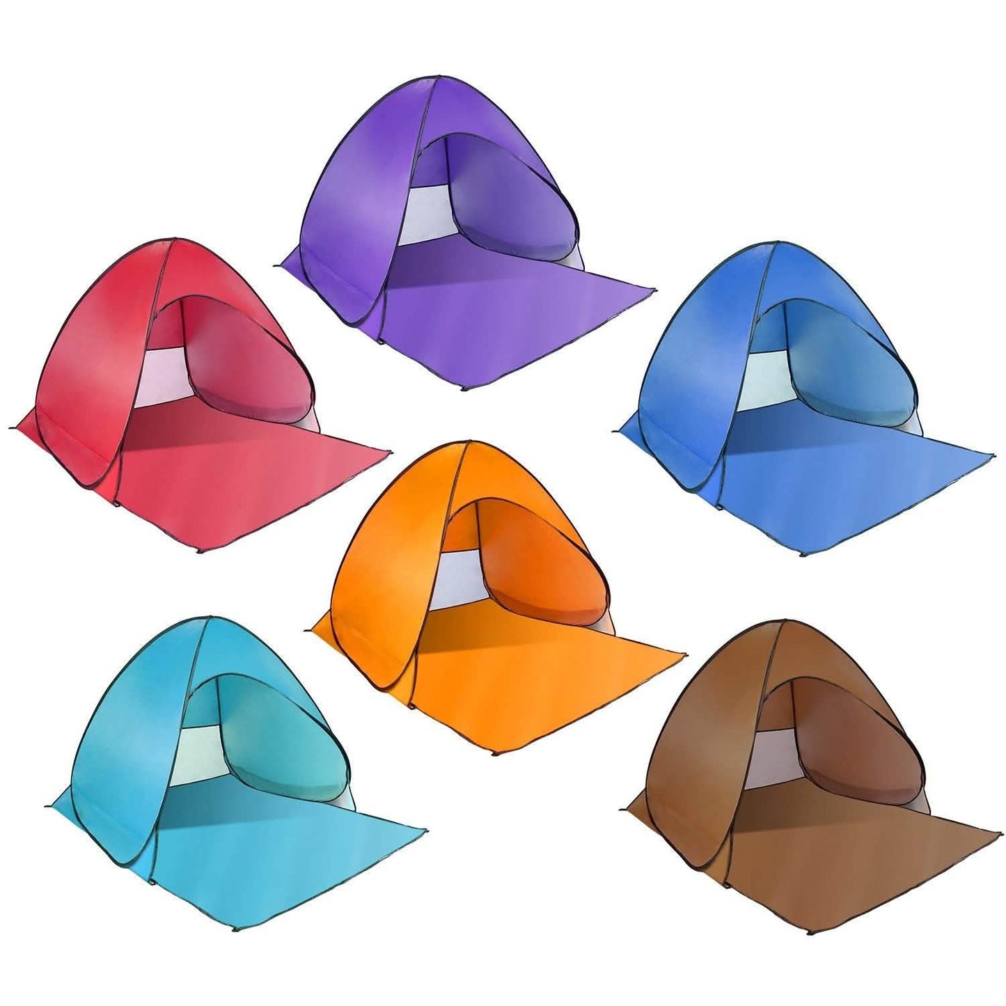 Pop Up Beach Tent Sun Shade Shelter DailySale