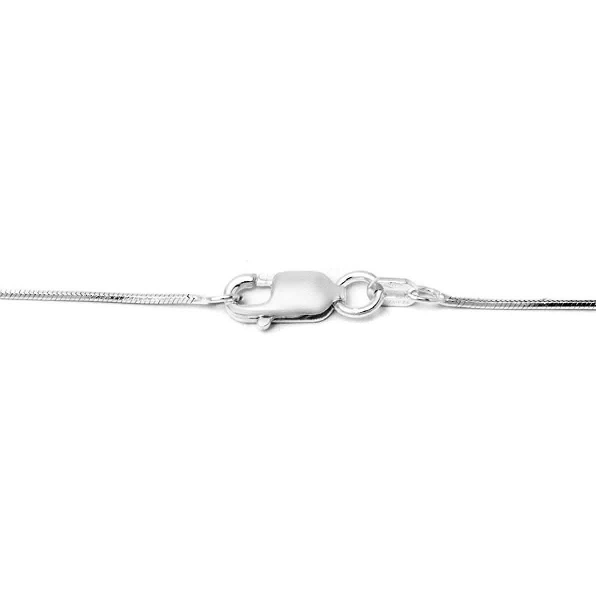 Pori Jewelers .925 Sterling Silver .7MM Magic 8 Sided Italian Snake Chain DailySale