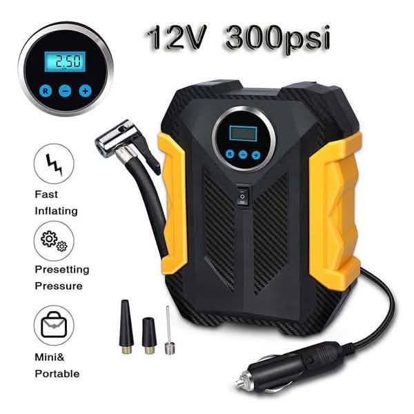 Portable Air Compressor Pump Tire Inflator DailySale