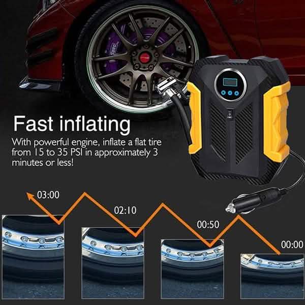Portable Air Compressor Pump Tire Inflator DailySale