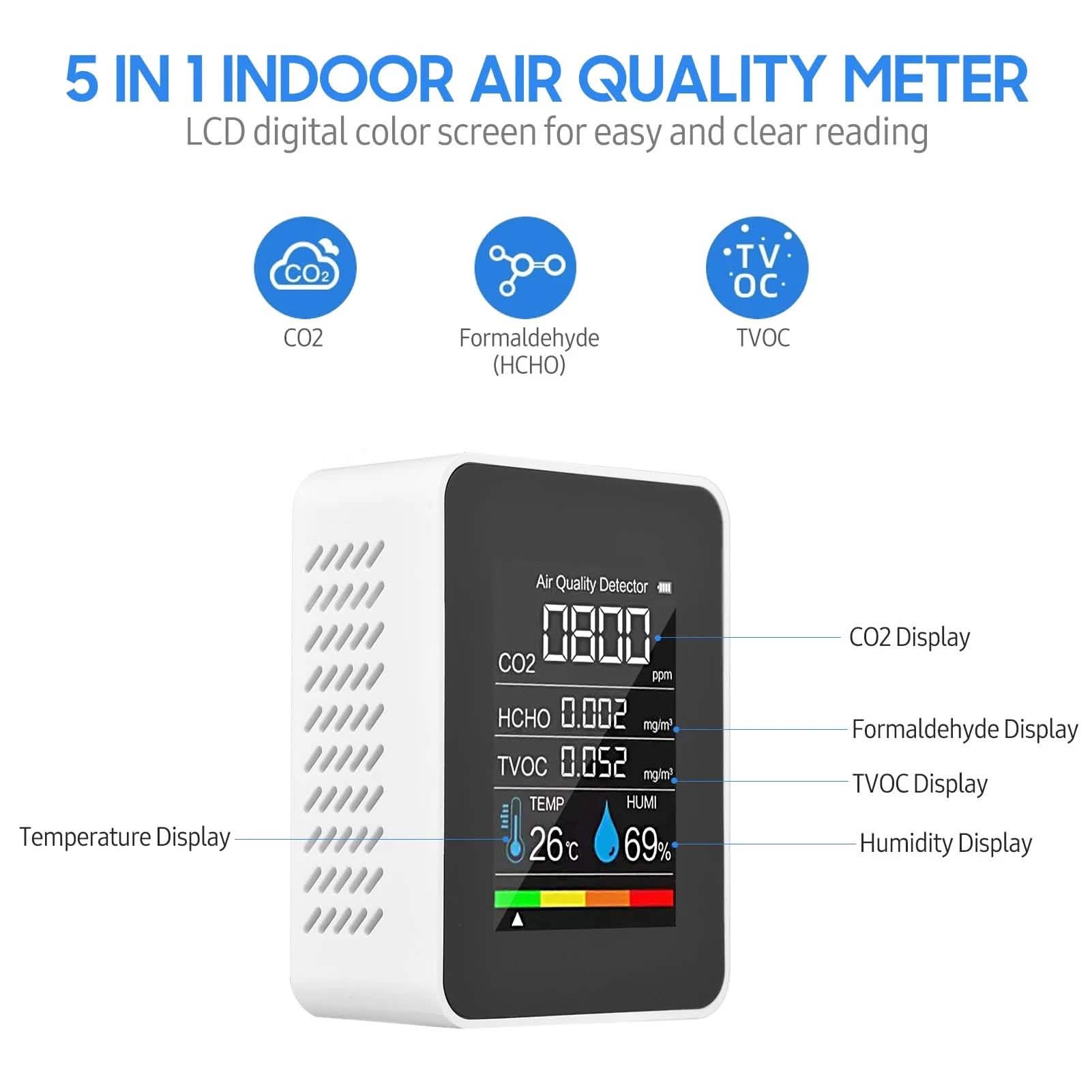 Portable Air Quality Monitor DailySale