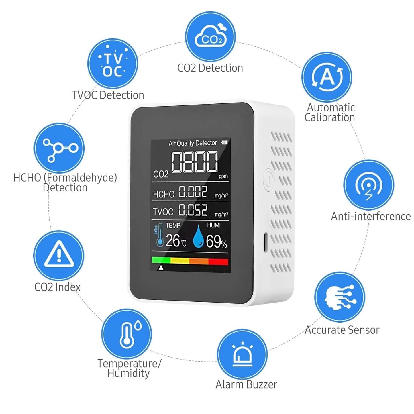 Portable Air Quality Monitor DailySale