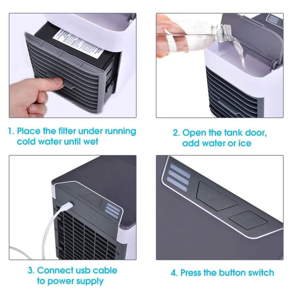 Portable Air Space Cooler & Purifier DailySale
