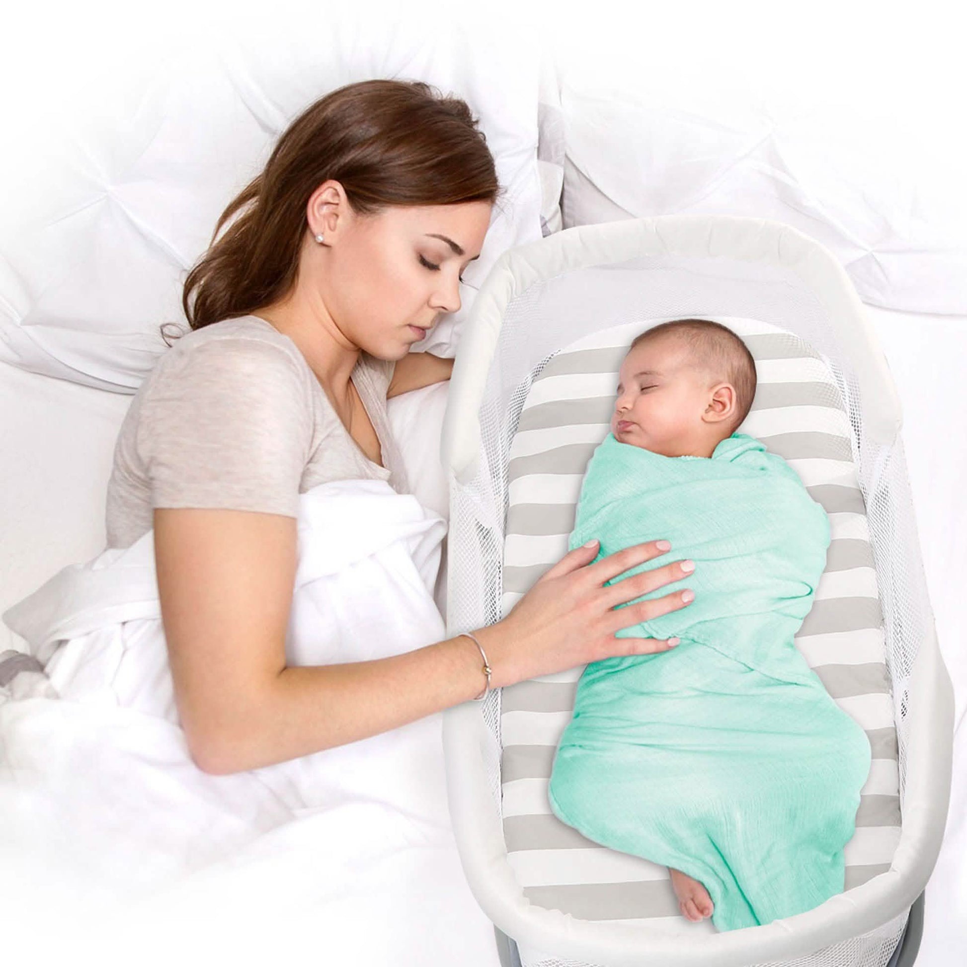 Portable Baby Bedside Lounger Infant Bassinet Sleeping Bed DailySale