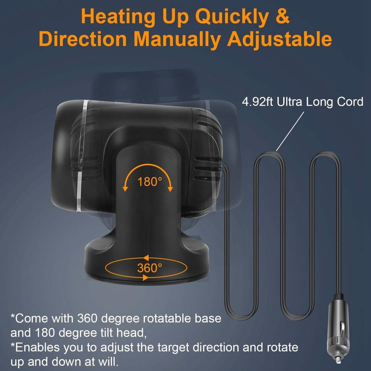 Portable Car Heater 2-in-1 Heating Cooling Fan DailySale