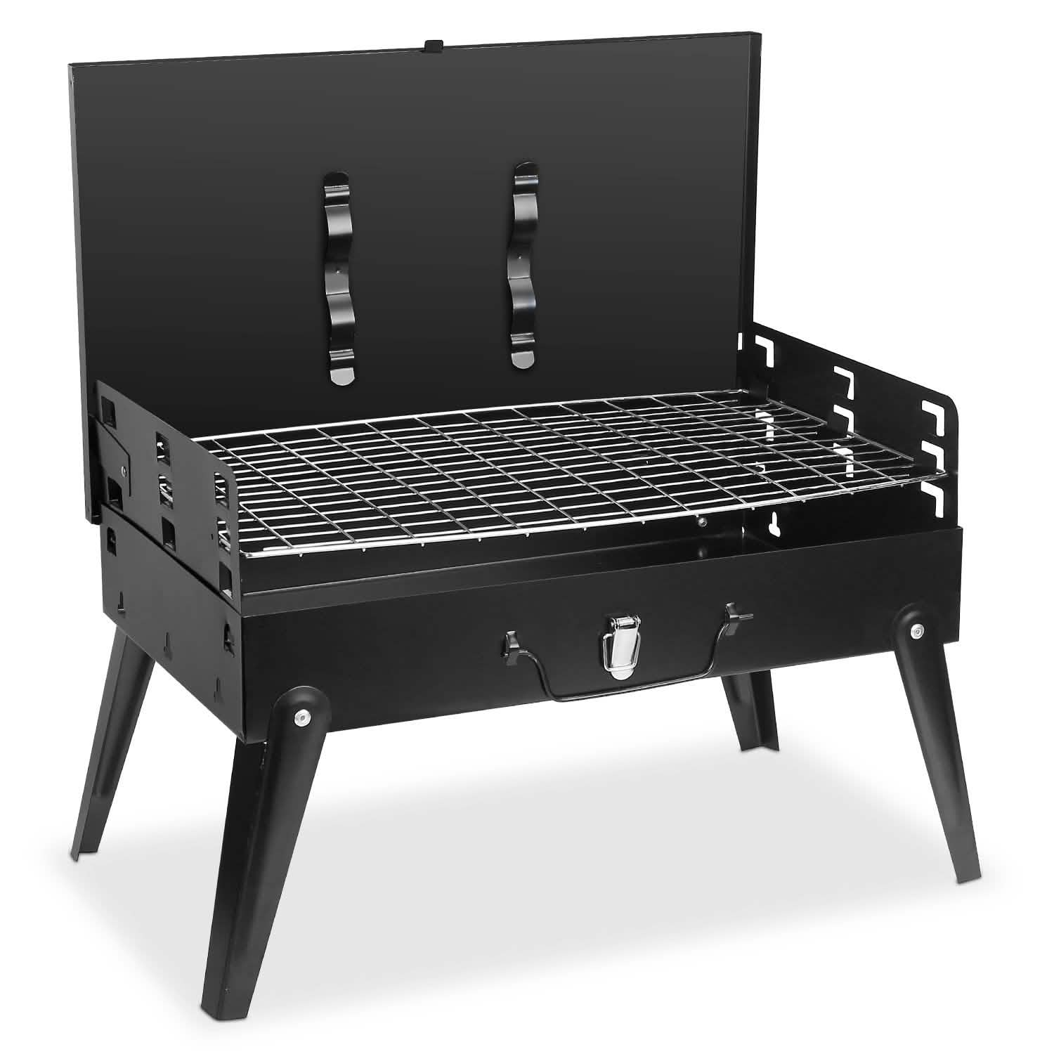 Portable Charcoal Grill Foldable BBQ Suitcase DailySale