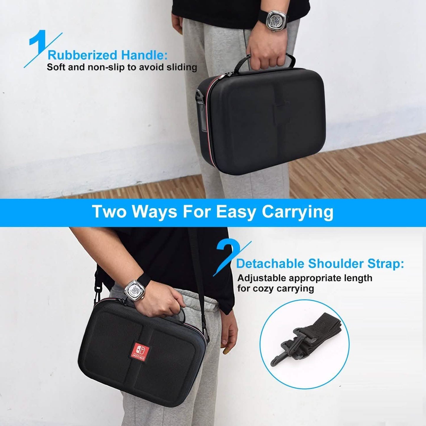 Portable Deluxe Carrying Case for Nintendo Switch DailySale