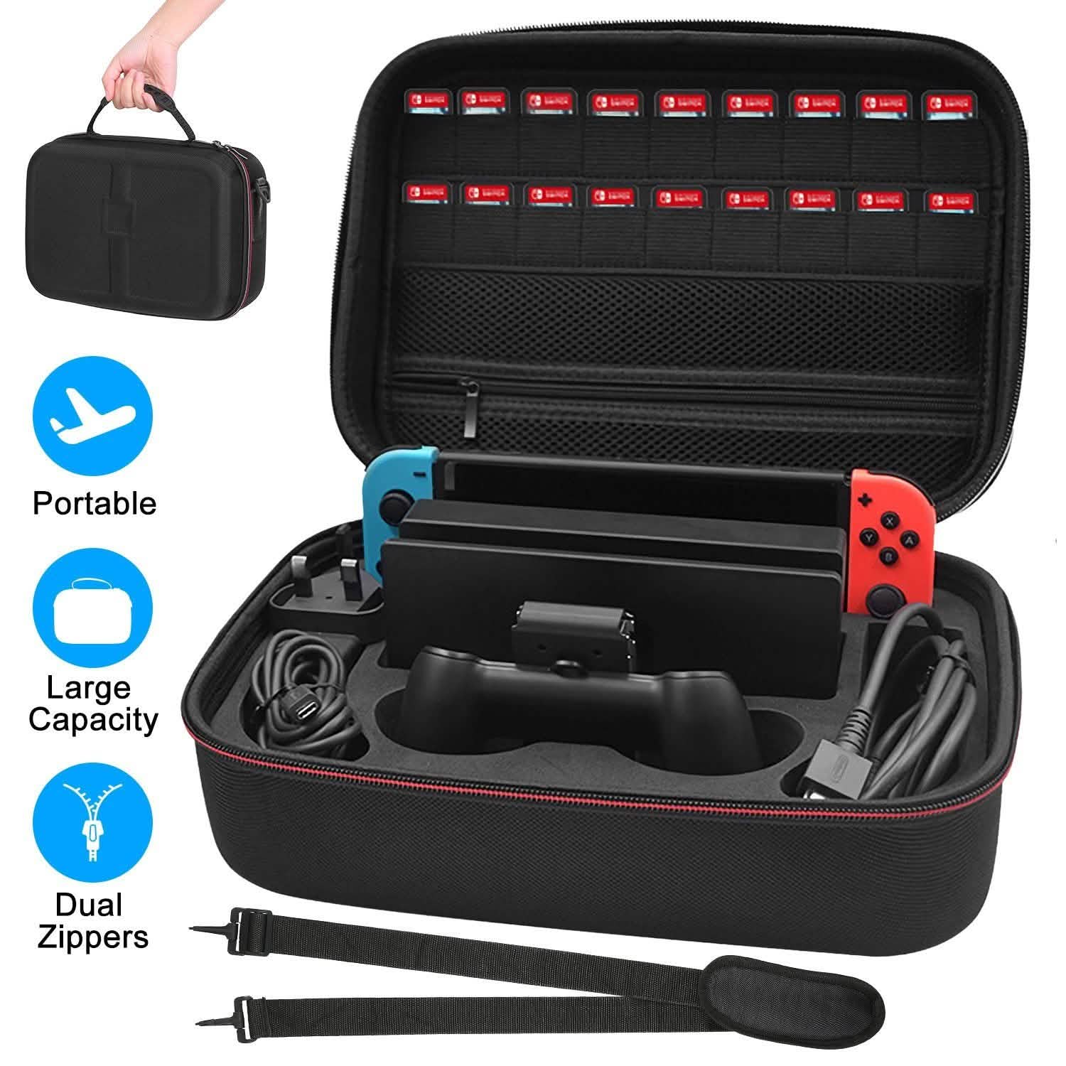Portable Deluxe Carrying Case for Nintendo Switch DailySale