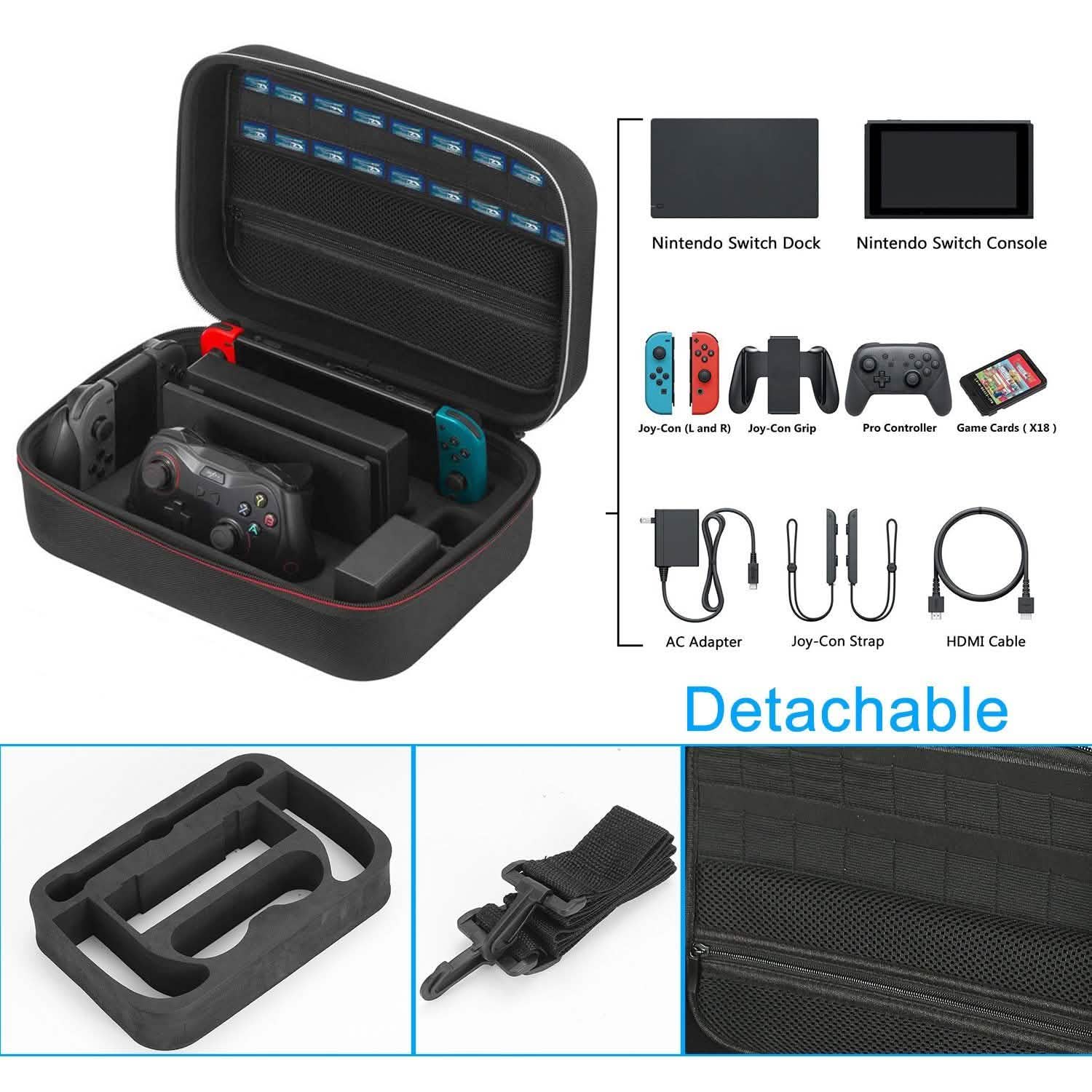 Portable Deluxe Carrying Case for Nintendo Switch DailySale