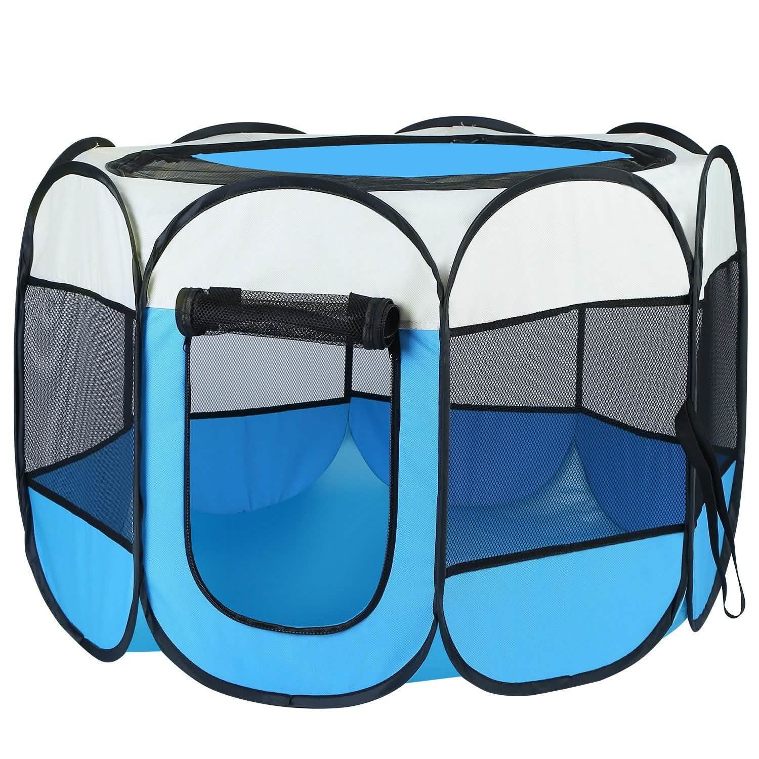 Portable Foldable Pet Playpen For Dogs Cats Other Pets DailySale