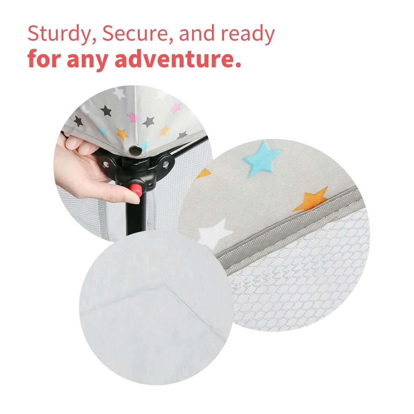 Portable Folding Playard for Babies, Toddler Indoor & Outdoor Play DailySale