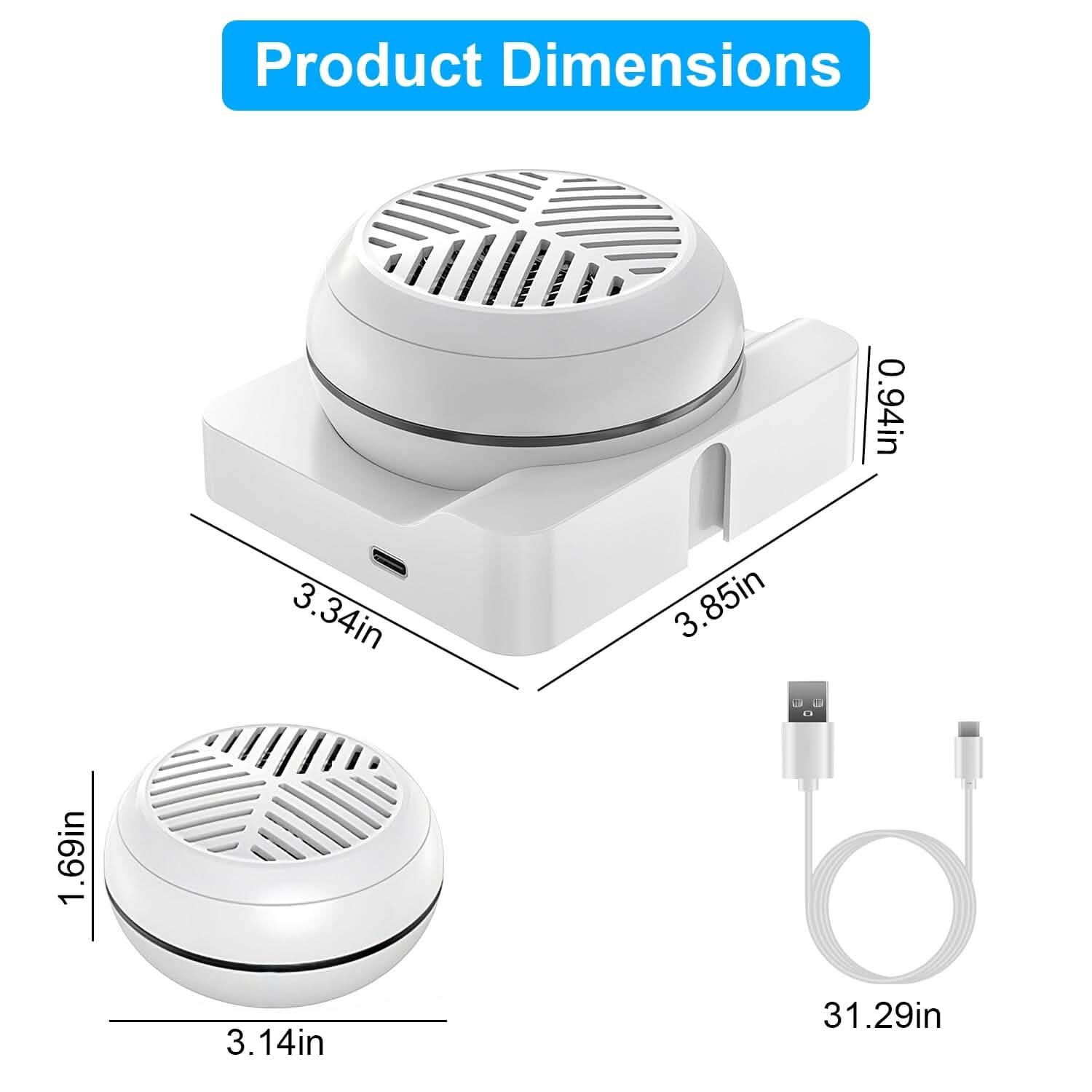 Portable Fruit Vegetable Washing Machine IPX7 Waterproof Rechargeable Fruit Cleaner DailySale