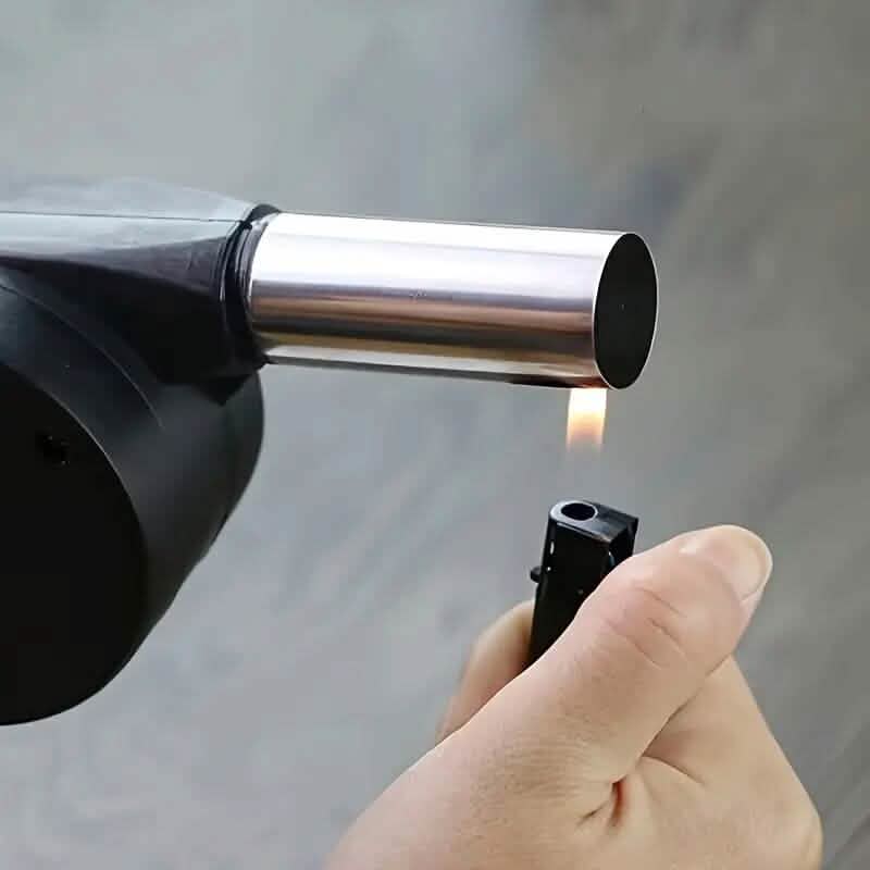 Portable Hand-Operated Blower for BBQ, Camping, and Fire Making DailySale
