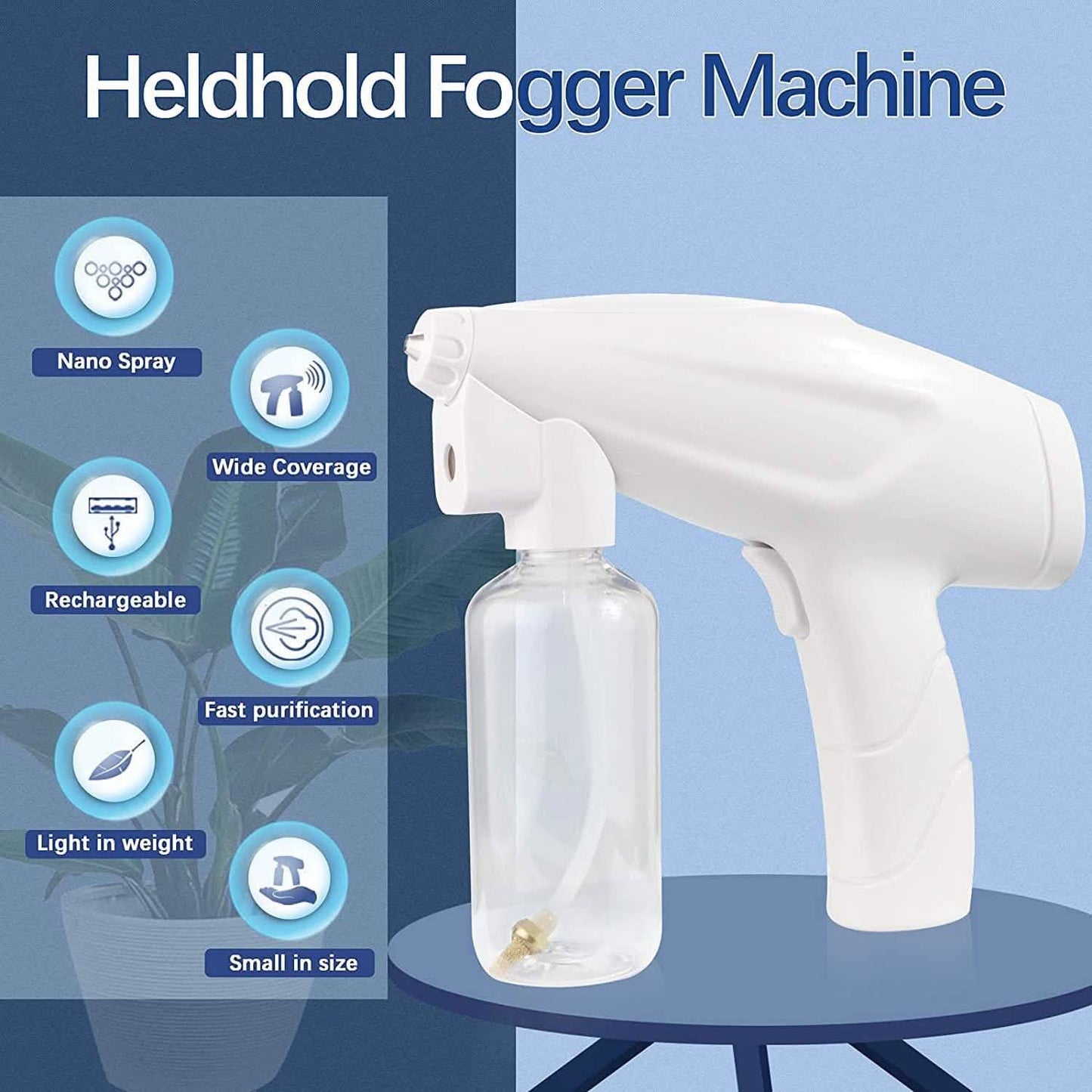 Portable Handheld Sprayer with Blue Light DailySale