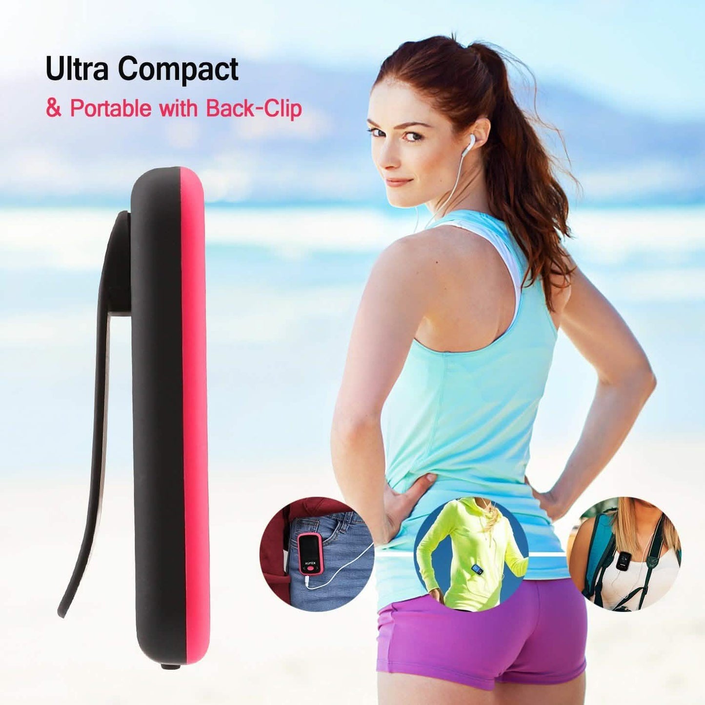 Portable Lossless HiFi Sound Music 8G Bluetooth MP3 Player DailySale