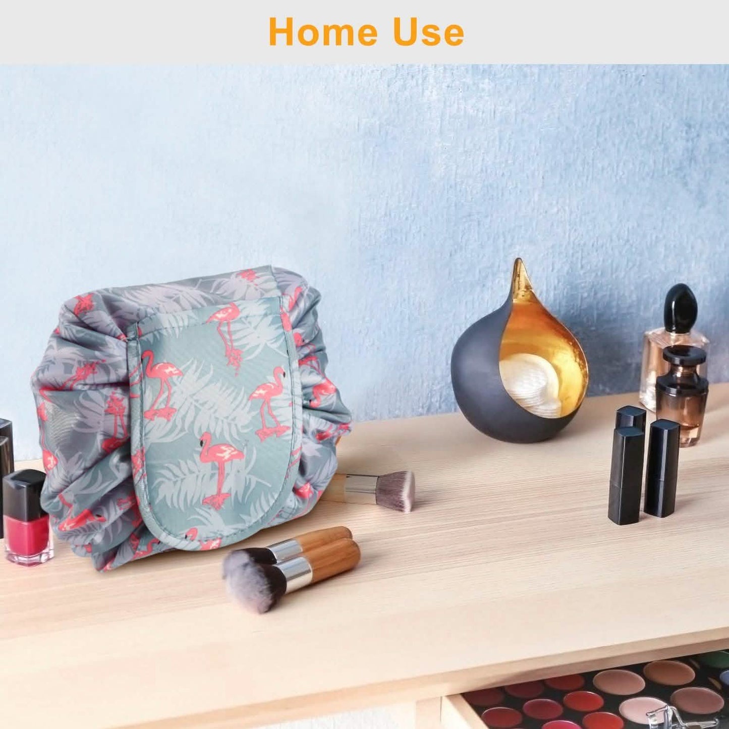 Portable Makeup Bag Drawstring Cosmetic Bag DailySale