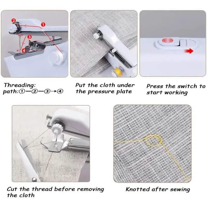 Portable Sewing Machine Quick Handheld Stitch Tool DailySale