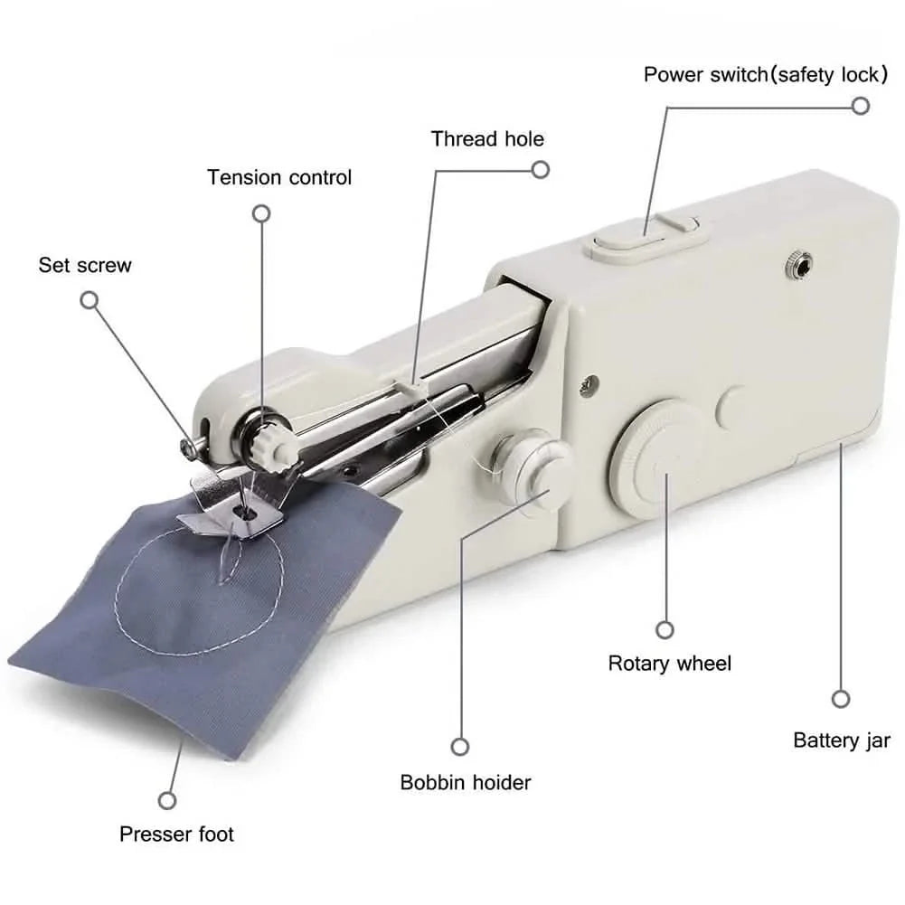 Portable Sewing Machine Quick Handheld Stitch Tool DailySale