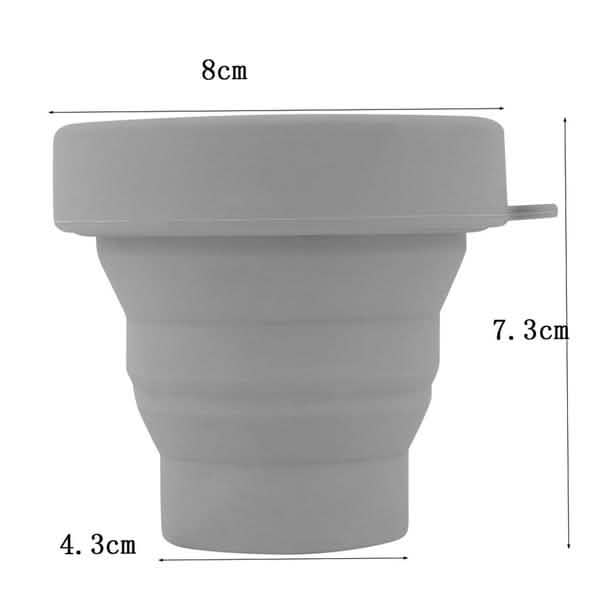 Portable Silicone Telescopic Drinking Collapsible Folding Cup DailySale
