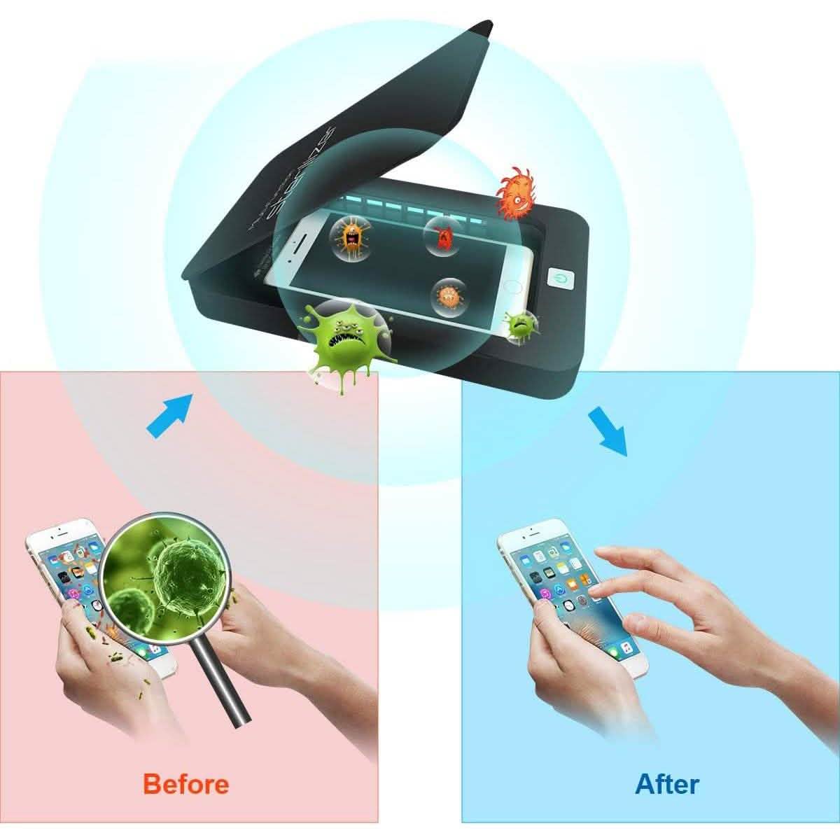 Portable Smart Mobile Phone Cleaner Device with Aromatherapy Function DailySale
