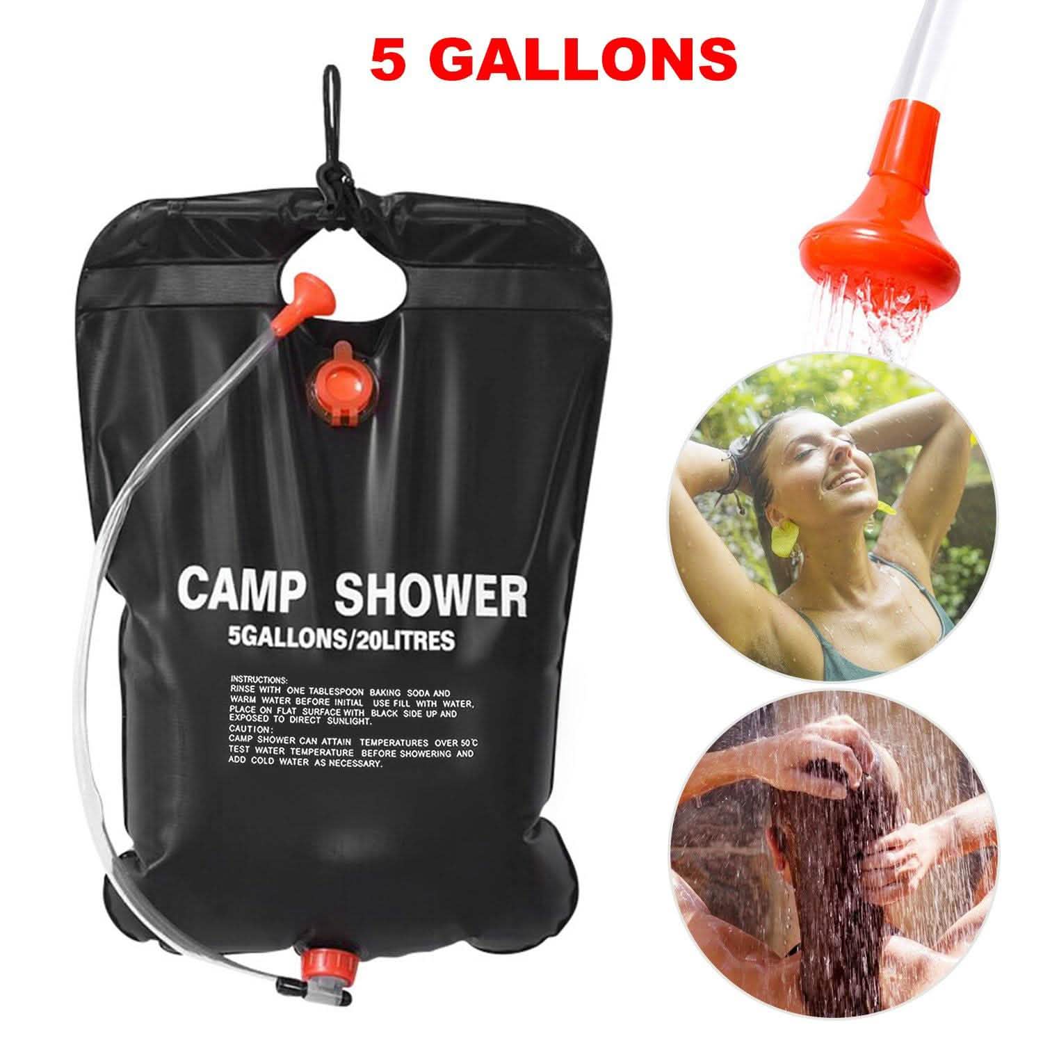 Portable Solar Heated Shower Bag DailySale