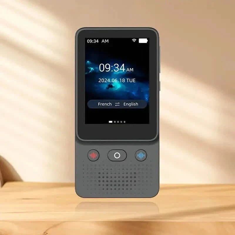 Portable Two-Way Language Translator with 138 Languages & 39 Voices DailySale
