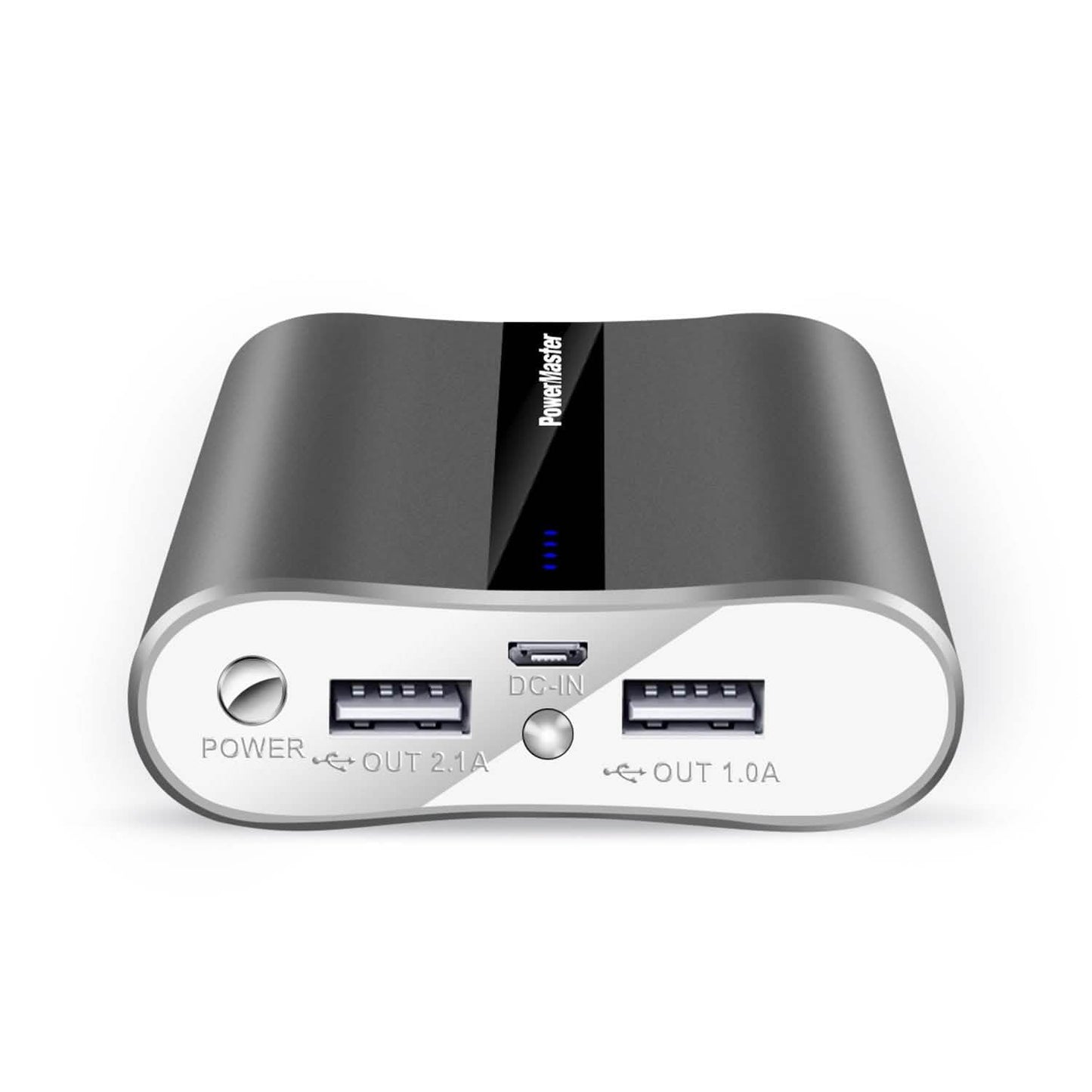 Powermaster 12000mAh Portable Charger with Dual USB Ports 3.1A Output DailySale