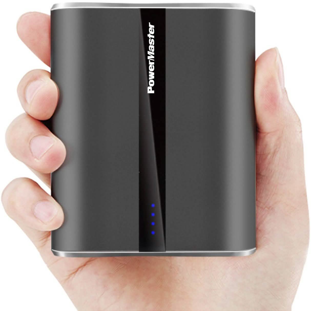 Powermaster 12000mAh Portable Charger with Dual USB Ports 3.1A Output DailySale