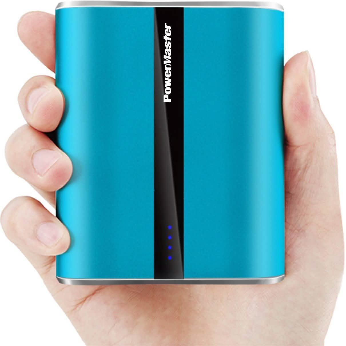 Powermaster 12000mAh Portable Charger with Dual USB Ports 3.1A Output DailySale