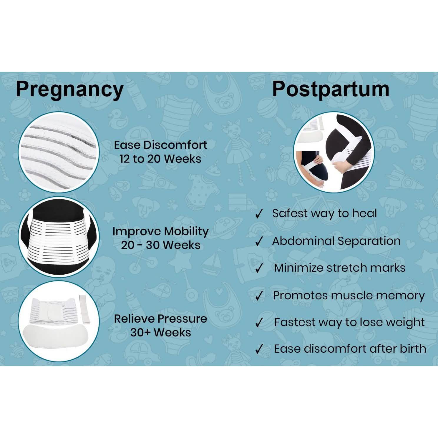 Pregnancy Support Maternity Pain Relief Belt Brace DailySale