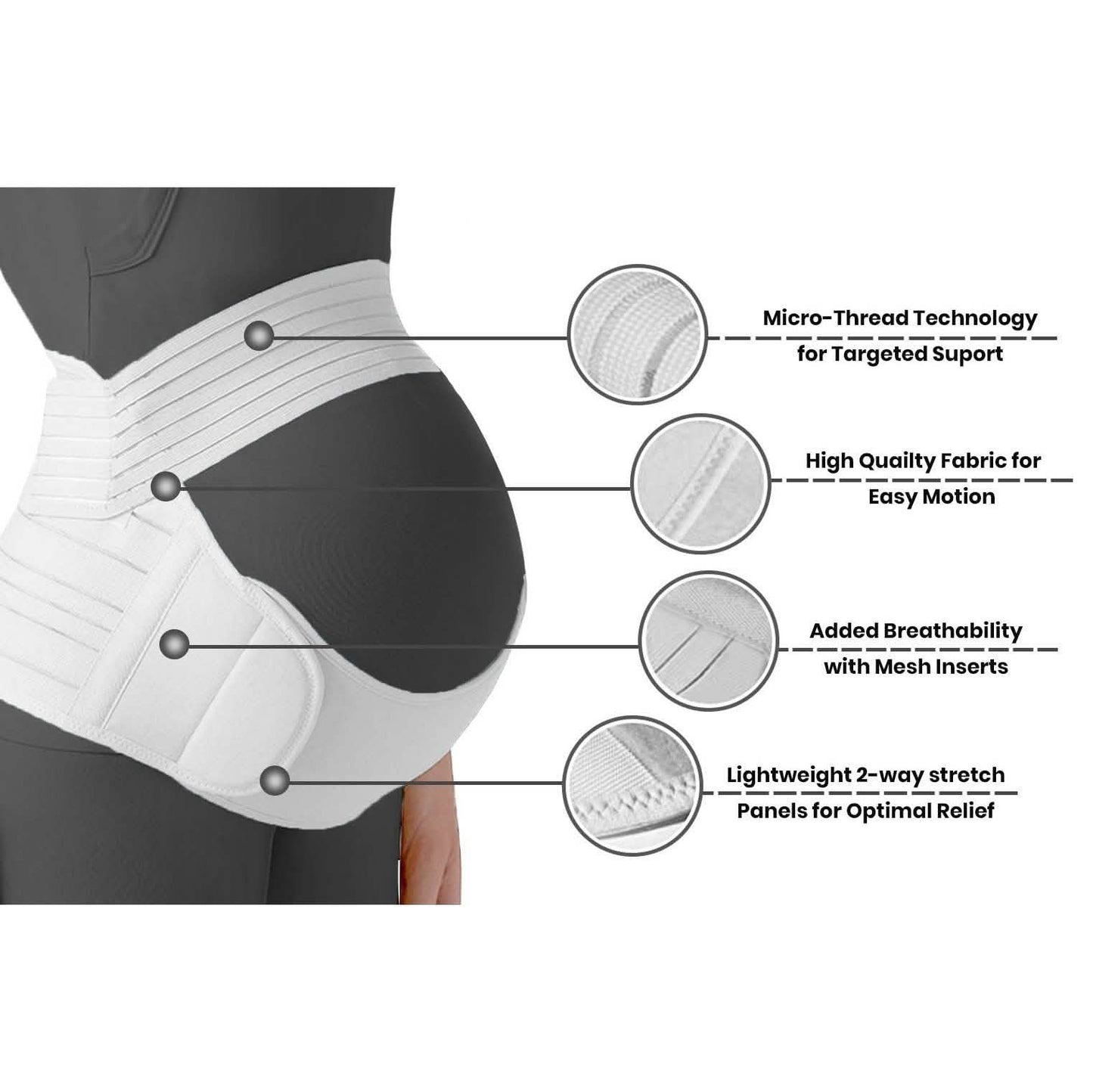 Pregnancy Support Maternity Pain Relief Belt Brace DailySale