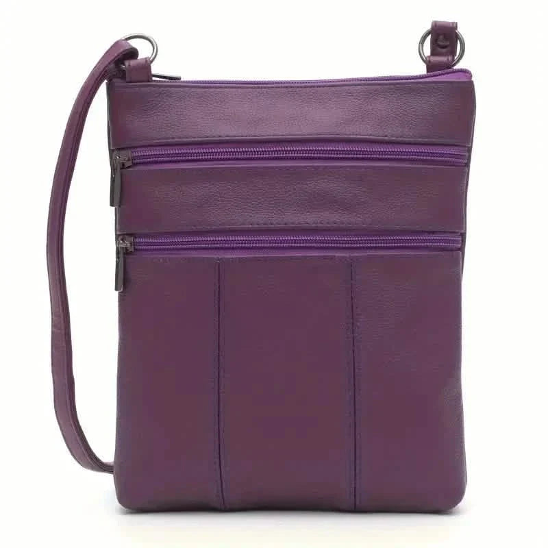 Premium Leather Organizer Purse Women's Handbag Travel Bag DailySale