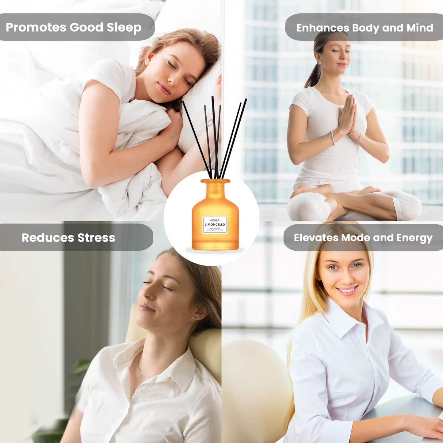Premium Reed Diffusers And Air Freshener For Aesthetic Home Decor DailySale