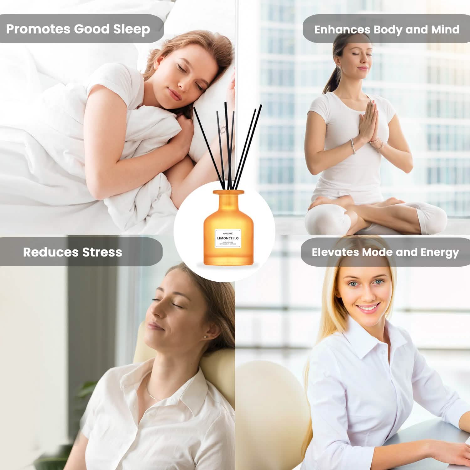Premium Reed Diffusers And Air Freshener For Aesthetic Home Decor DailySale
