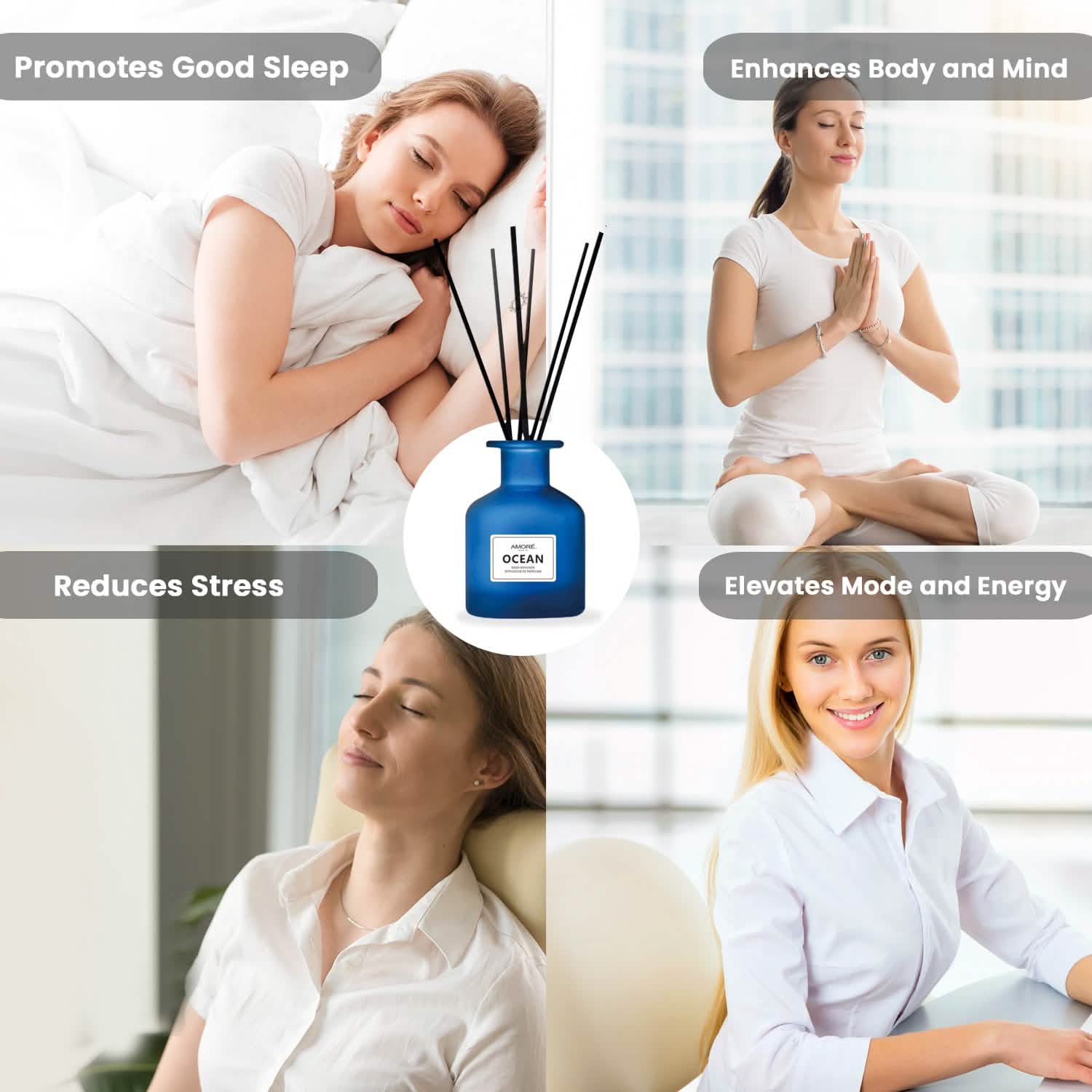 Premium Reed Diffusers And Air Freshener For Aesthetic Home Decor DailySale