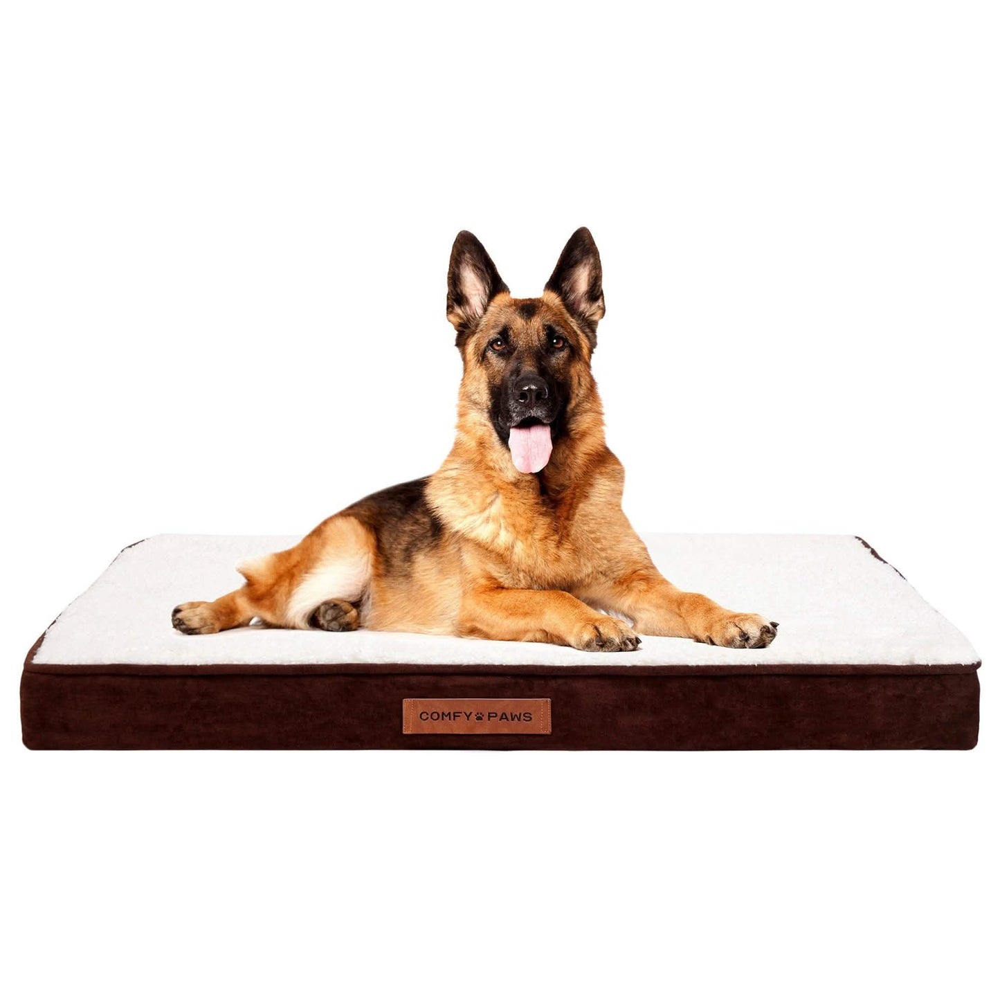 Premium Suede Velvet Orthopedic Dog Bed DailySale