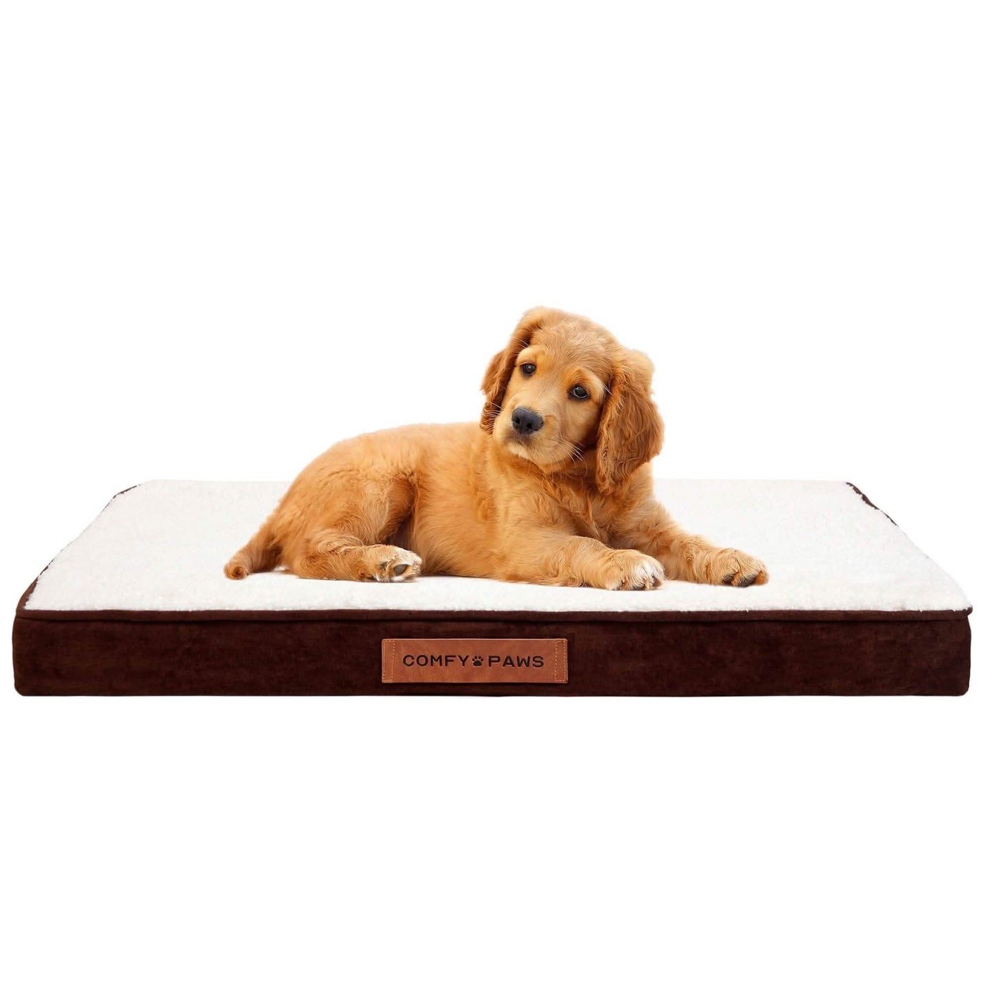 Premium Suede Velvet Orthopedic Dog Bed DailySale