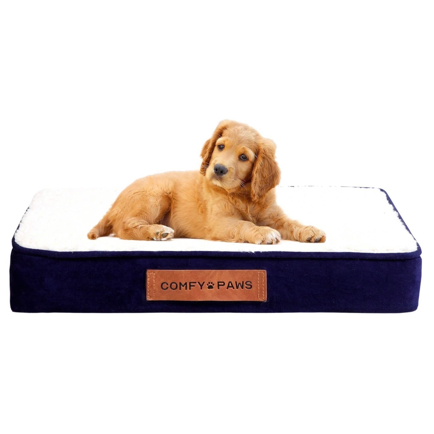 Premium Suede Velvet Orthopedic Dog Bed DailySale